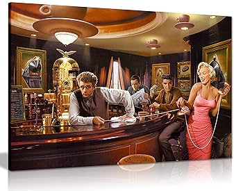 エルビス・プレスリーと馬とマリリン・モンローのアートセット エルビス・プレスリーと馬とマリリン・モンローのアートセット